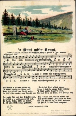 Lied Ak Günther, Anton, Erzgebirgische Mundart No. 32, 's Annl... - 4819901