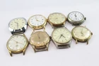 Assorted Vintage Mechanical Watches Helvetia Timex Rotary SPARES/REPAIRS x 8