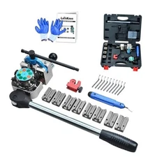  Professional Brake Tube Line Flaring Tool Set, Single, Bubble, 45 Degree
