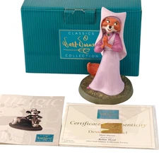 Walt Disney WDCC Robin Hood " Devoted Damsel " Maid Marian BOX & COA