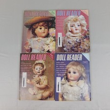 Doll Reader Magazine 1988 - 4pc Lot Vintage 9215
