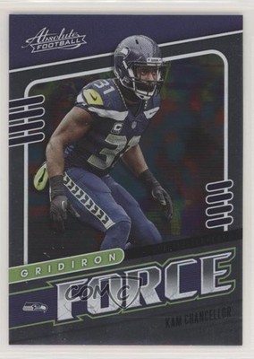 2019 Panini Absolute Gridiron Force Kam Chancellor #7 g9z