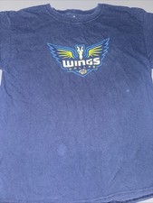 Navy, Blue Size Small Dallas Wings Logo T-Shirt