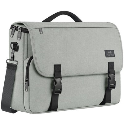 MATEIN School Bag, Bookbag for Teen, College Student Gifts, 15.6 Inch, Grey
