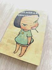 YOSHITOMO NARA Art SLASH WITH A COLTELLINO libro illustrazioni Giappone usato