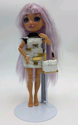 Rainbow High Pacific Coast Avery Styles Collector Doll Purple Hair