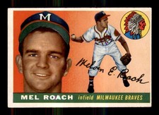 1955 Topps #117 Mel Roach   EX/EX+ X2703432