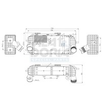 Meat & Doria LadeluftküHler LLK FüR Hyundai Tucson 2.0 Crdi AWD KIA Sportage TL