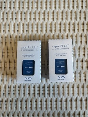 Capri Blue For Anthropologie Pura Volcano Fragrance Refill Set Of 2