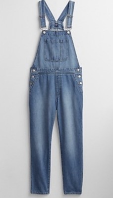GAP Blue Denim Jeans Overalls sz M