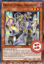 Orcust Cymbal Skeleton OP12-EN007 Super Rare