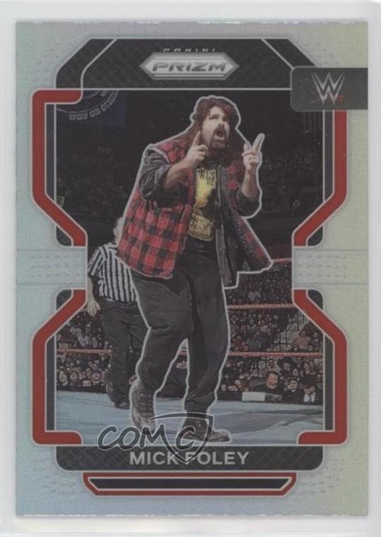 2022 Panini Prizm WWE Silver Prizm Mick Foley #190