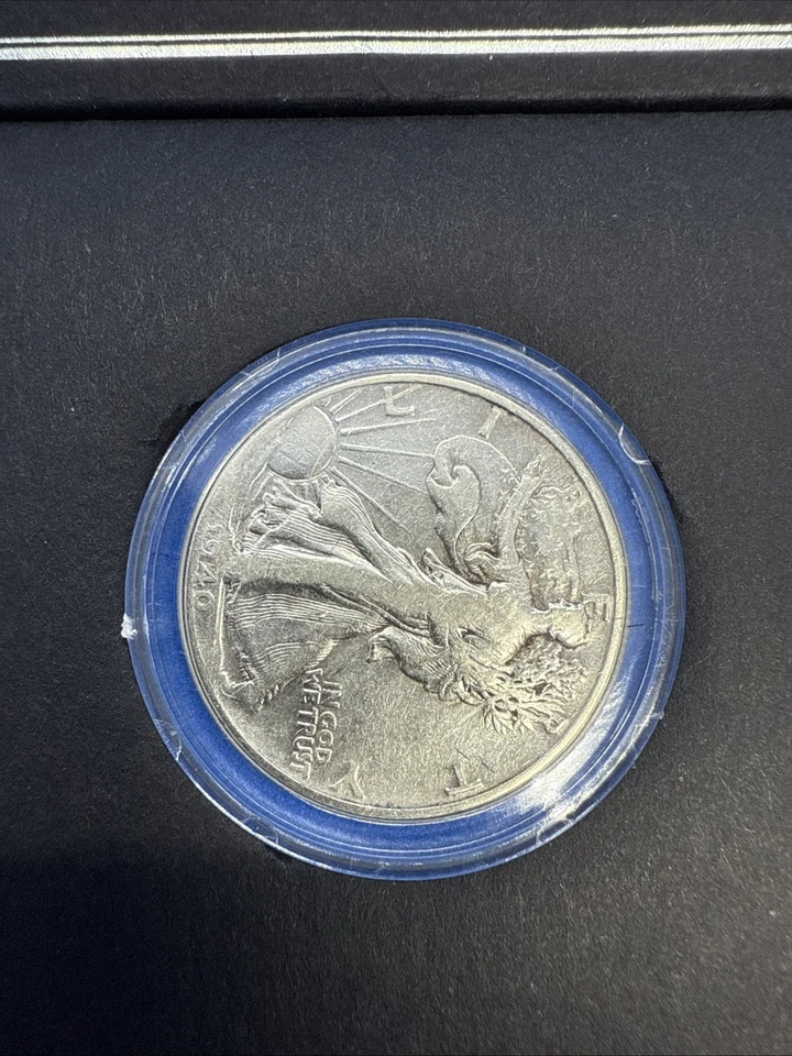 Mercury 1940-S 10c Dime, 90% Silver Half Dollar - Image 2 of 4