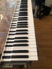 61 keys, keybed korg m1. only the keys in metal frame.