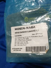 MOSIN-NAGANT RIFLE / CARBINE CLEANING KIT SEALED PACKAGE GUN PARTS VINTAGE NOS