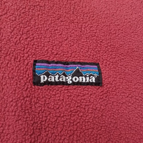 Patagonia Araveto Mens Jacket XXL Red Grey Full Zip Outdoor Fleece Long Sleeve - Picture 10 of 17