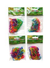 Silly Bandz Word Shaped Elastic Bracelets 12 in a pack BRAND NEW Lot of 4