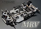 Atomic MRV 1:28 V-Link RWD Racing Chassis Kit (No Electronic)