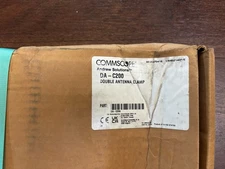 NEW Commscope Andrew Solutions Double Antenna Clamp, DA-C200 (2 PC BOX)