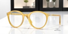 PERSOL PO3353V 204 Miele Clear 53 mm Unisex Eyeglasses