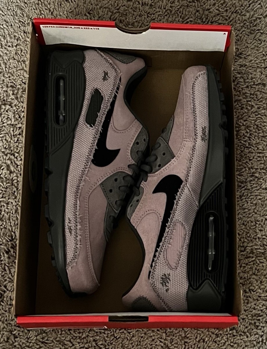 Size 10.5M- Nike Nike Air Max 90 Premium Light Violet Ore IQ0612