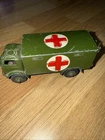 Vintage Dinky Army Wagon Military Ambulance