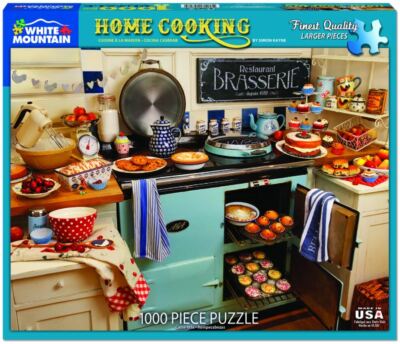 Weiß Mountain Puzzle Heim Kochen 1000 Teile Puzzle 760mm x 610mm