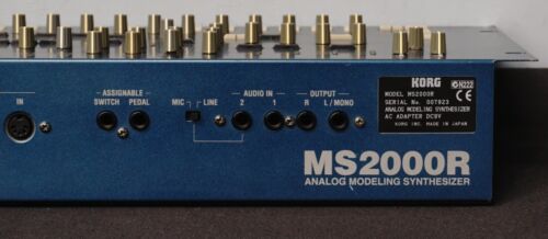 Korg MS2000R Rack Mount Analog Modeling Synthesiser - Analogue Modelling Synth - Picture 14 of 15