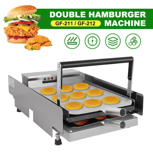 Kommerzieller Brotbäcker Brot Brot Brot Backpfanne Elektro Toaster Burger Brötchen Werkzeug - Bild 1 von 17