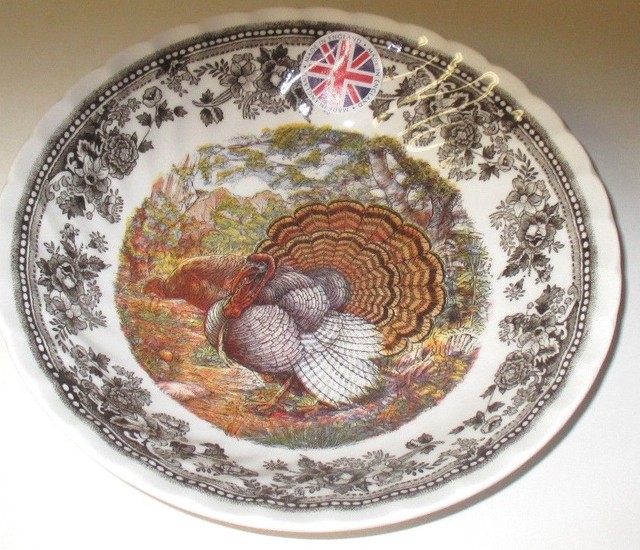 New Queen's MAJESTIC BEAUTY Turkey Pasta Bowl Qty Available eBay