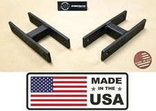 [SR] Steel 2" Shackles Front Leveling Lift Kit FOR 99-04 Ford F250 F350 4WD 4x4
