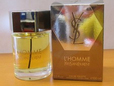 YSL L' Homme Yves Saint Laurent Cologne Men 3.3oz Eau De Toilette Spray Sealed.