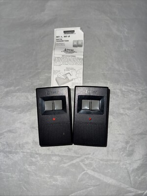 2 Linear MT-1 ACP00729 Block Coded Remote Transmitter Mega Code Gate Opener MT-2