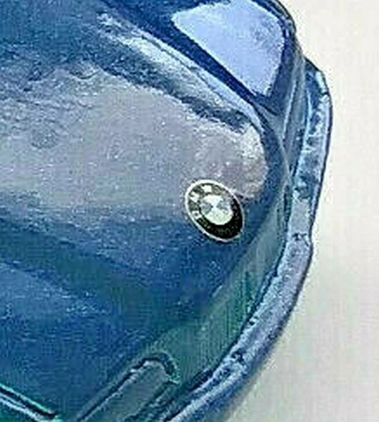 Coche fundido a presión azul Maisto BMW 328i raro escala 1:64, estado recién fuera de paquete Foto 3 de 4