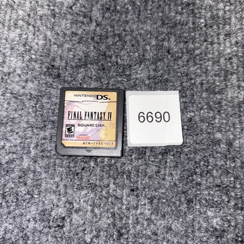Final Fantasy IV Nintendo DS Cart Only VGC Video Game Retro Play Tested Works