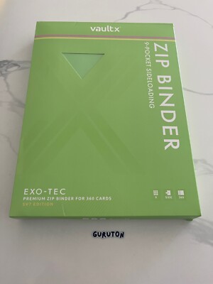 Vault X SV7 Pokemon Binder 9 Pocket 360 Cards Stellar Crown [Brand New/Sealed]