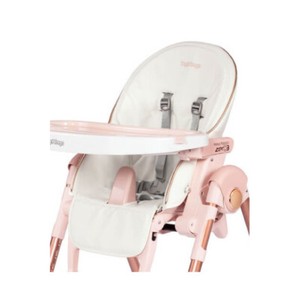 Original Polster Für Peg Perego Hochstuhl Pappa Zero3 – Kunstleder In Schwarz (Licorice), Pflegeleicht