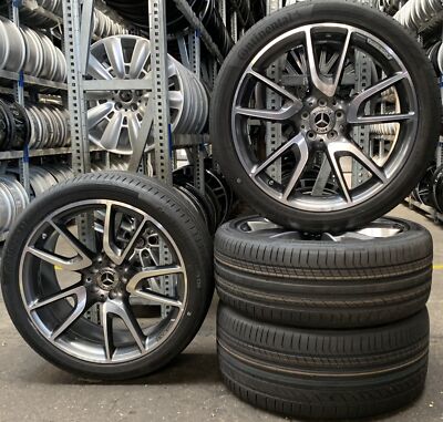 4 Orig Mercedes-Benz Summer Wheels AMG 255/40 R21 102Y Glc 4 Orig Mercedes-Benz Summer Wheels AMG 255/40 R21 102Y Glc