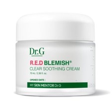  Dr.G Red Blemish Clear Soothing Hypoallergenic Cream 2.36 fl oz K-Beauty
