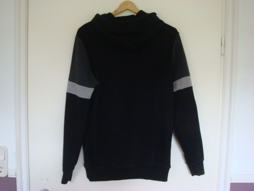C&A Hoodie Kapuze für Herren Schwarz Grau Größe S - Bild 4 von 4