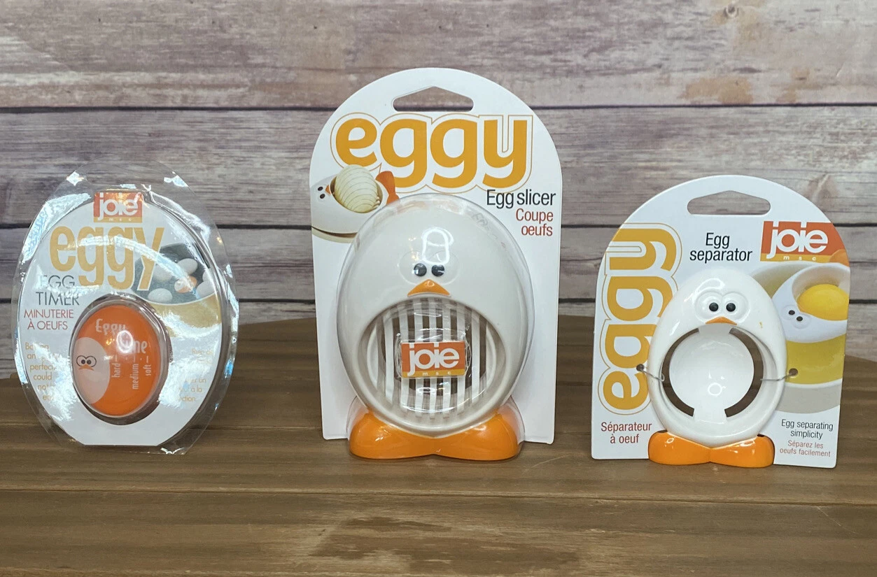 Joie 3 pc EGG Set TIMER, SLICER, & Separator Joie NEW
Opens in a new window or tab