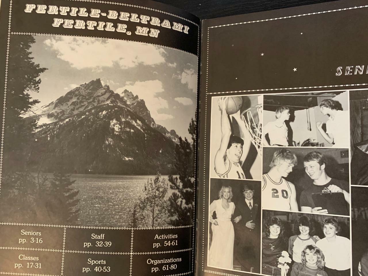 FertileBeltrami High School Yearbook 1983 "Falcon" 83 Fertile, Minnesota MN eBay