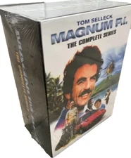 - Magnum PI The Complete Series Seasons 1-8  DVD Box Set 1980 Tom Selleck