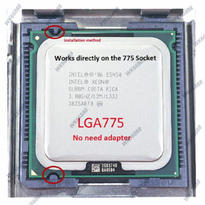 Intel Xeon E5450 quad-core LGA 775 3.Ghz SLBBM CPU processor | eBay