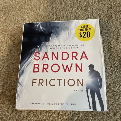 Friction - Audio CD By Brown, Sandra - Like New, Free USA Shipping 