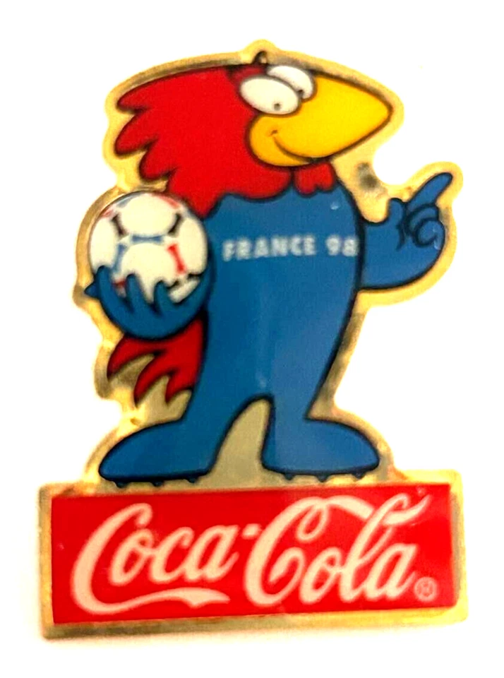 Coca Cola France 98 Footix Pin (H20) - Bild 1 von 1