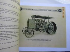 IHC Gasoline  Tractor  Catalog 12hp, 15hp, 20hp models  International Harvester