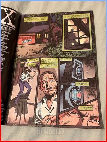 Topps Comics: The X Files Family Portrait Part One No. 20 - Vintage Paper Comic - Picture 2 of 4