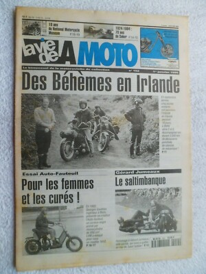 LA VIE DE LA MOTO LVM NR. 152 01.01.1995 GERARD ZWILLINGE AUTO-SESSEL SAKER