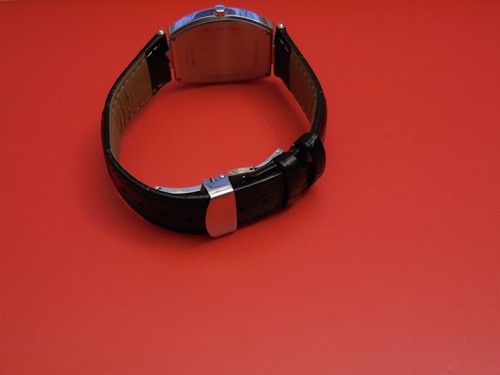 CONCORD SOLID STEEL LA SCALA TONNEAU 30MM MEN'S WATCH WITH DEPLOYMENT CLASP - Picture 7 of 8